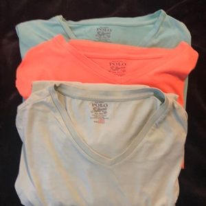 Bundle of 3 V neck T shirts
